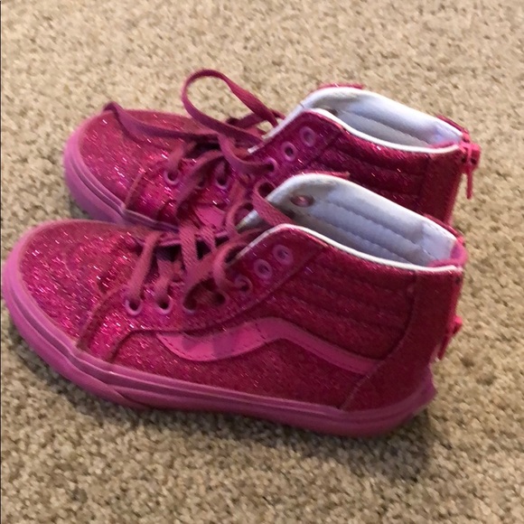 hot pink vans for girls